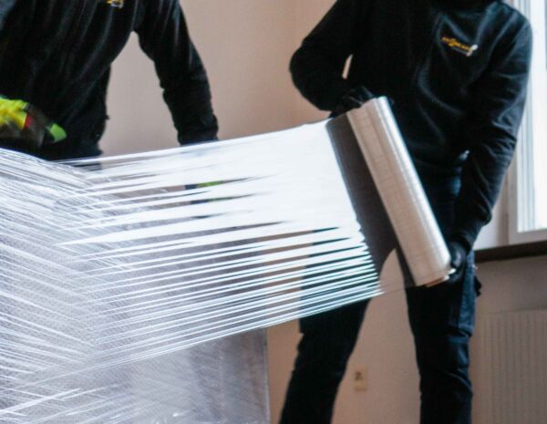 Emballering av möbel