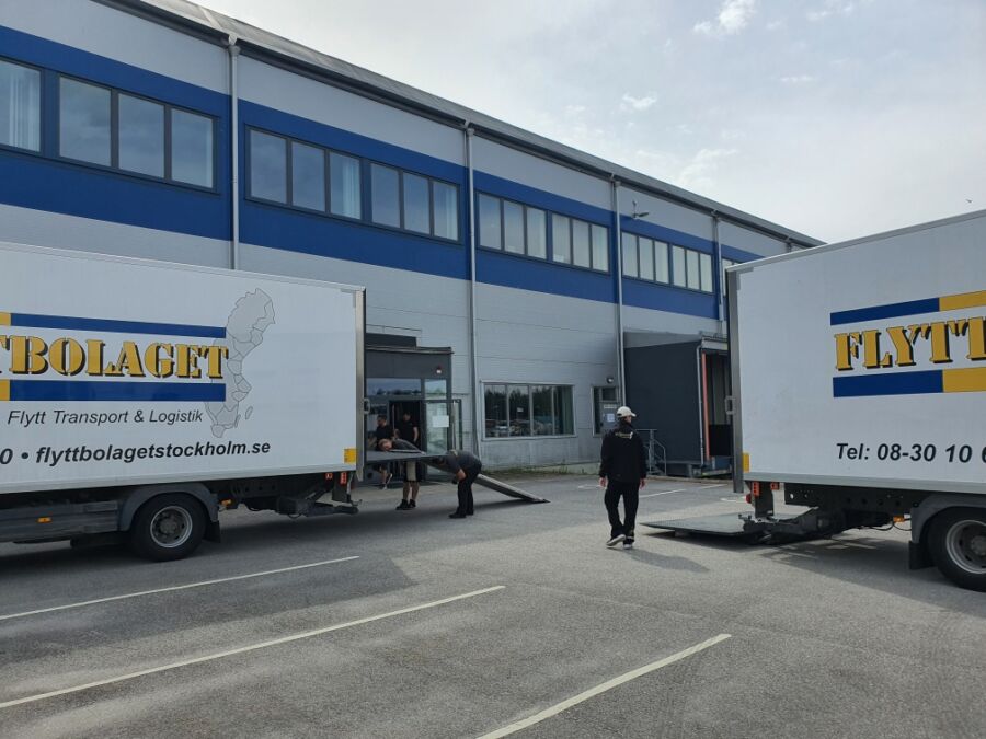 Stor kontorsflytt i Stockholm