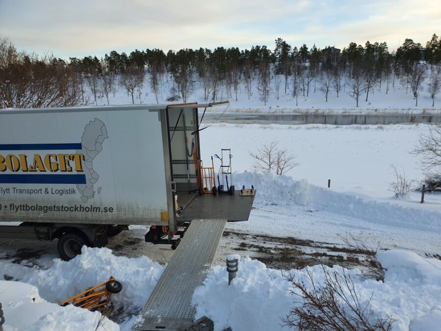 Lossning vid villaflytt