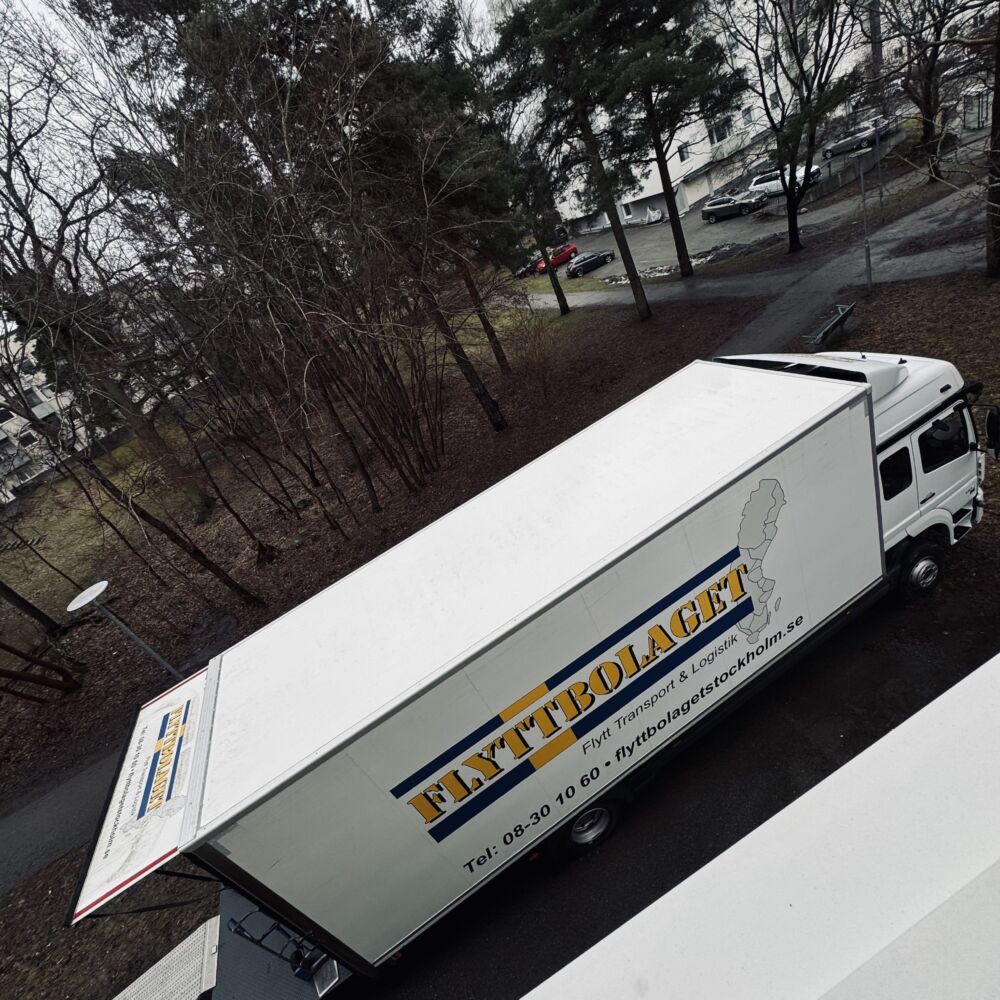Lastbilsflytt